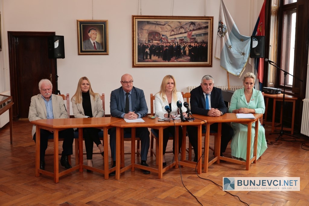ODRŽANA KONFERENCIJA ZA NOVINARE LISTE BROJ 1. „BUNJEVCI UJEDINJENO ZA SRBIJU“ ZA NOVI SAZIV BUNJEVAČKOG NACIONALNOG SAVITA